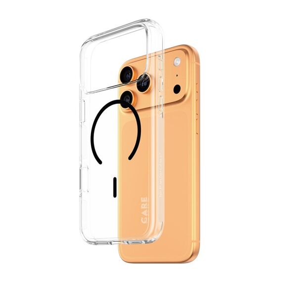 PanzerGlass CARE™ by ® Urban Explorer Case Transparent m. Schwarz MagSafe iPhone 18 Pro Max | 17 Pro Max