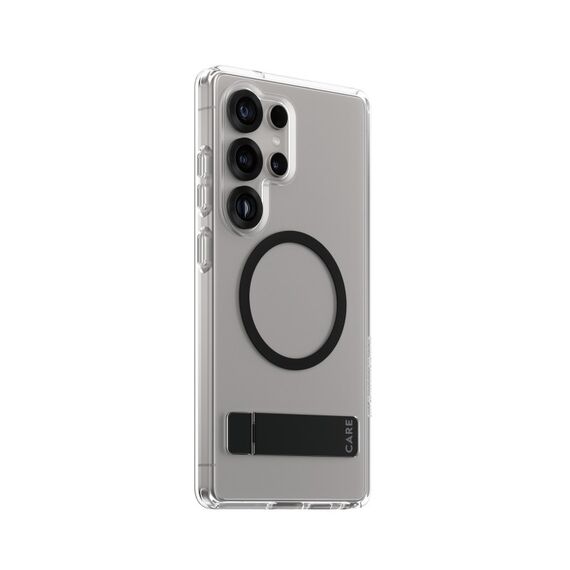 PanzerGlass CARE™ by ® Kickstand Case Transparent m. Qi Samsung Galaxy S25 Ultra