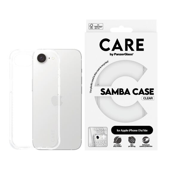 PanzerGlass CARE™ by ® Samba Case Transparent iPhone 17e | 16e, 2 image