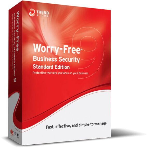 Trend Micro Worry-Free Business Security 9 Standard, RNW, 36m, 6-10u Erneuerung 36 Monat( e)