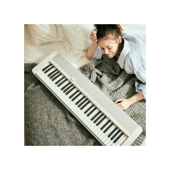 Casio CT-S1WE Digitaler Synthesizer 61 Weiß
