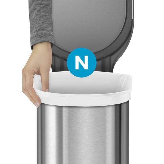 simplehuman CW0174CP Abfallbeutel 50 l Weiß 100 Stück(e), 4 image