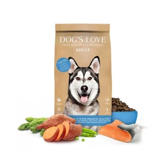 Dog's Love DDA02000SA Hunde-Trockenfutter 2 kg Adult Lachs, 2 image