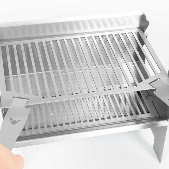FENNEK DFW0022.66.001 Barbecue & Grill Holzkohle Edelstahl, 5 image