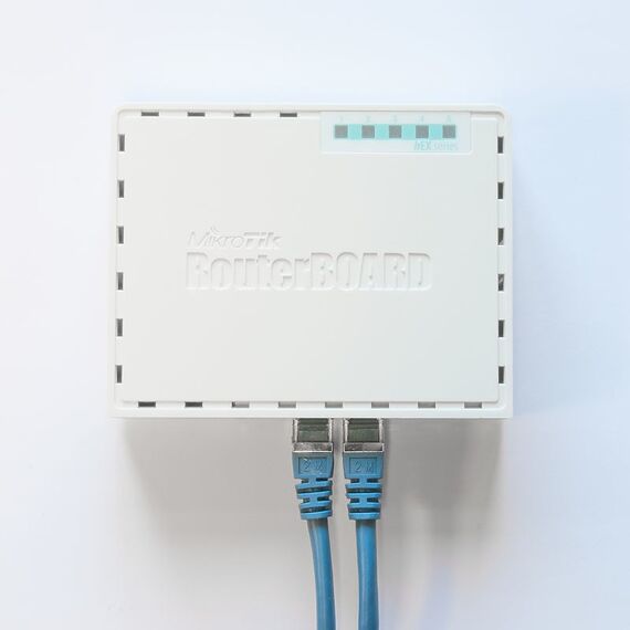 Mikrotik RB750GR3 Kabelrouter Gigabit Ethernet Türkis, Weiß, 3 image