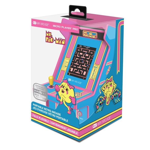 My Arcade Ms.PAC-MAN Micro Player Pro Tragbare Spielkonsole 6,98 cm (2.75") Mehrfarbig, 8 image
