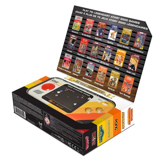 My Arcade Atari Pocket Player Pro Tragbare Spielkonsole 6,98 cm (2.75") Mehrfarbig, 3 image
