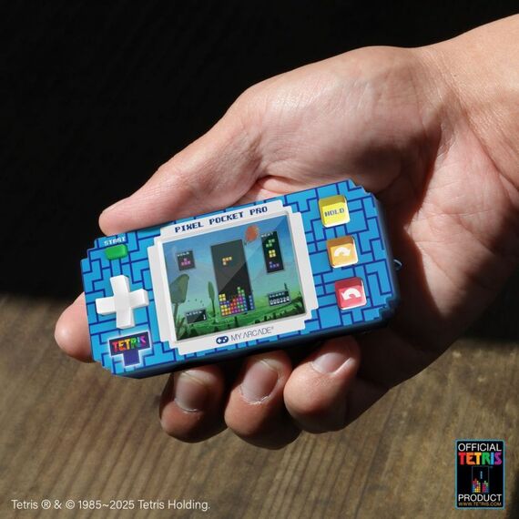 My Arcade Pixel Pocket Pro Tetris Tragbare Spielkonsole 5,08 cm (2") Blau, 3 image