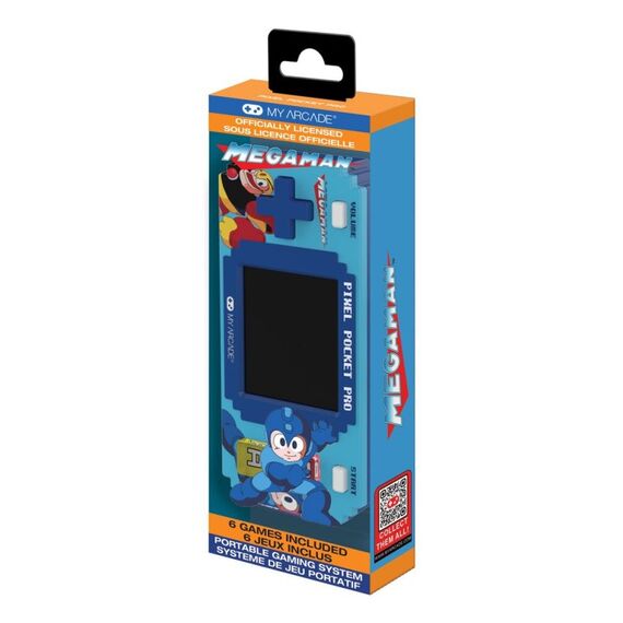 My Arcade Pixel Pocket Pro Mega Man Tragbare Spielkonsole 5,08 cm (2") Blau, Farbe: Blau, 5 image