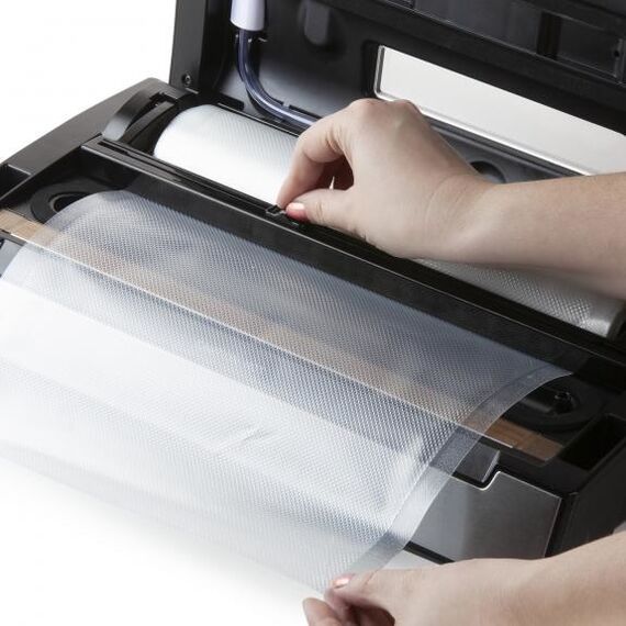 Domo DO331L Vakuumierer -900 mbar Schwarz, Silber, 11 image