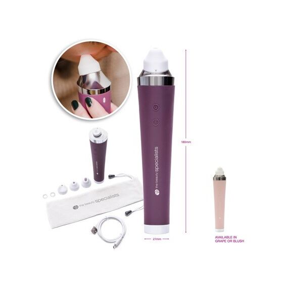 Rio Pore Perfection Hautpflege-Gerät Hautvakuum-Mikrodermabrasion Violett, 4 image