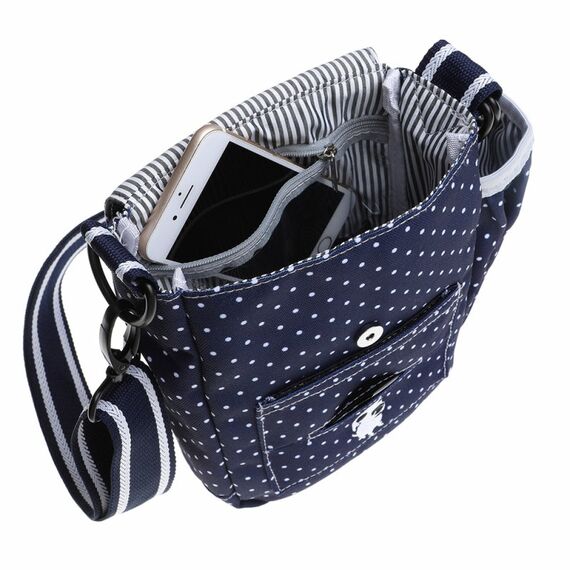DOOG Walkie Bag - Stella Baumwolle Navy, Weiß Junge/Mädchen Umhängetasche, 3 image