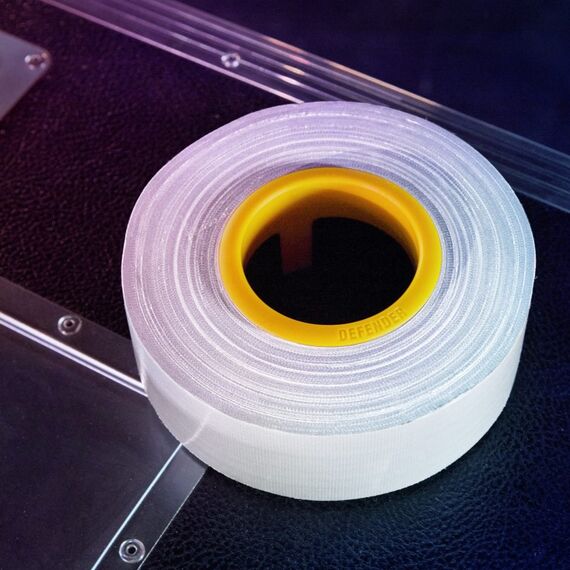 Defender Exa-Tape W 50 ERGO-CORE Für die Nutzung im Innenbereich geeignet Für die Nutzung im Außenbereich geeignet 50 m Stoff, Gummi Weiß, 4 image