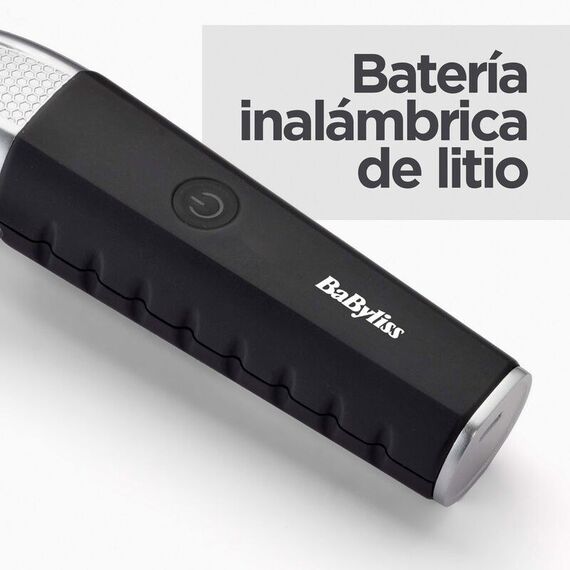 BaByliss E812E Haartrimmer/-schneider Schwarz, Edelstahl 8 Lithium-Ion (Li-Ion), 5 image