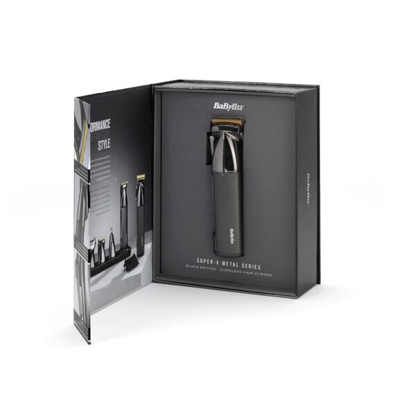 BaByliss E991E Haartrimmer/-schneider Schwarz, Chrom 5 Lithium-Ion (Li-Ion), 3 image