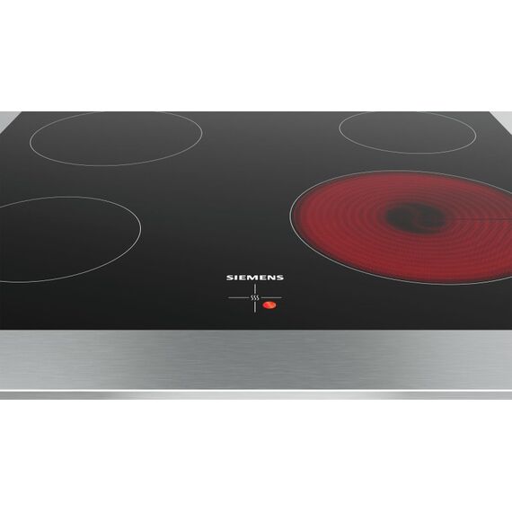 Siemens iQ100 EA601GEA1C Kochfeld Schwarz Integriert Keramik 4 Zone(n), 2 image