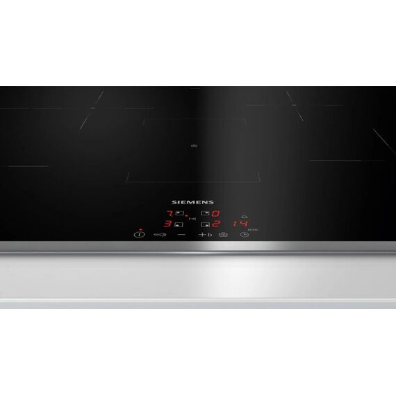 Siemens iQ300 EH845BFB5E Kochfeld Schwarz Integriert 80 cm Zonen-Induktionskochfeld 5 Zone(n)
