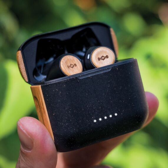 The House Of Marley EM-JE121-SB Kopfhörer & Headset Kabellos im Ohr Anrufe/Musik Bluetooth Schwarz, 2 image