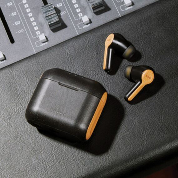 The House Of Marley EM-JE121-SB Kopfhörer & Headset Kabellos im Ohr Anrufe/Musik Bluetooth Schwarz, 5 image