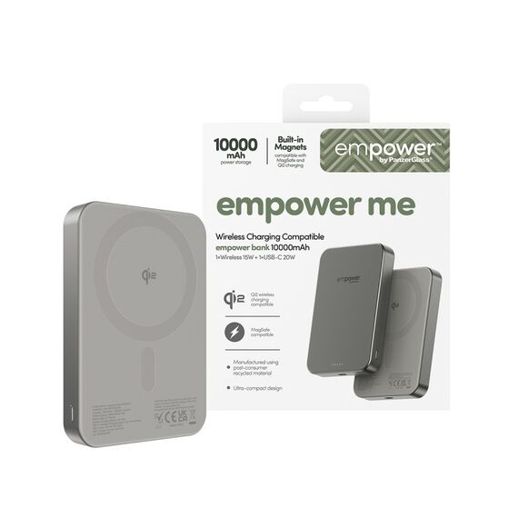 PanzerGlass empower™ by ® empower™ Bank | 10000mAh | Titanium, 2 image