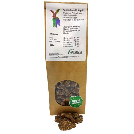 Essendia ESH-225 Hunde-/Katzenleckerli Hund Snacks Kaninchen 300 g