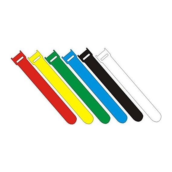 FASTECH ETK-3-200-9999 Kabelbinder Velcro Schwarz 100 Stück(e)