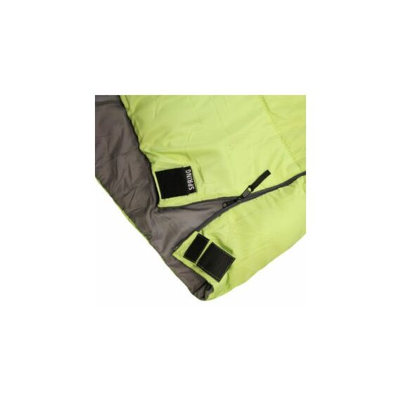 Eurotrail Spring Erwachsener Rechteckiger Schlafsack Fiberglas Grau, Türkis, 3 image