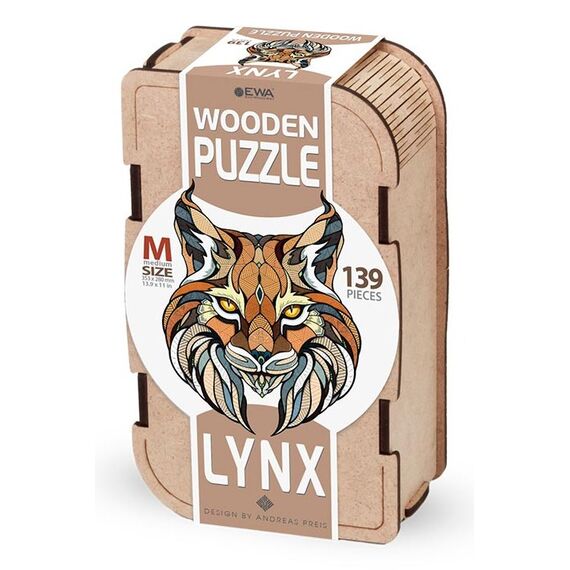Eco Wood Art Lynx Puzzlespiel 139 Stück(e) Tiere