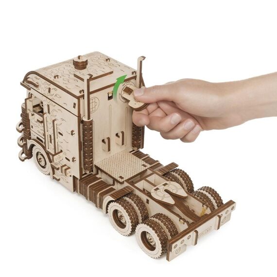 Eco Wood Art EWA Sattelschlepper Road King 3D1 3D-Puzzle 478 Stück(e) Fahrzeuge, 3 image