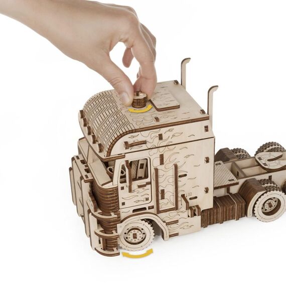 Eco Wood Art EWA Sattelschlepper Road King 3D1 3D-Puzzle 478 Stück(e) Fahrzeuge, 4 image