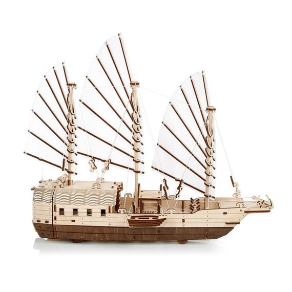 Eco Wood Art Djong 3D-Puzzle 246 Stück(e) Schiffe, 7 image