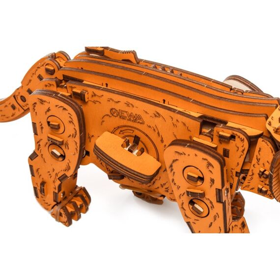 Eco Wood Art Ginger Kitten 3D-Puzzle Tiere, 6 image