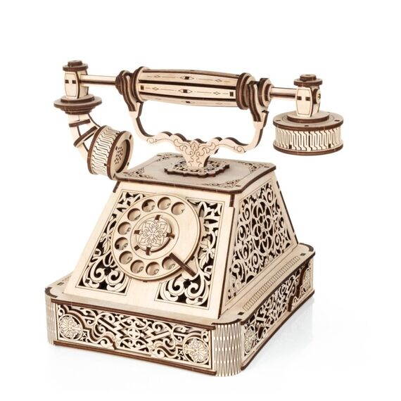 Eco Wood Art Retro Telephone 3D-Puzzle 232 Stück(e) andere