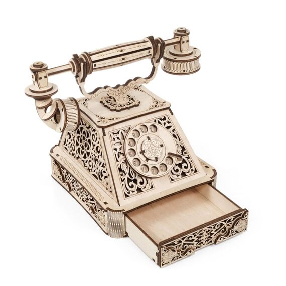Eco Wood Art Retro Telephone 3D-Puzzle 232 Stück(e) andere, 4 image