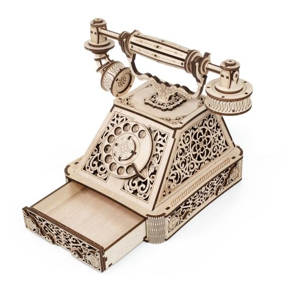 Eco Wood Art Retro Telephone 3D-Puzzle 232 Stück(e) andere, 5 image