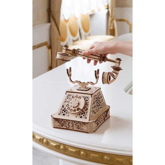 Eco Wood Art Retro Telephone 3D-Puzzle 232 Stück(e) andere, 8 image