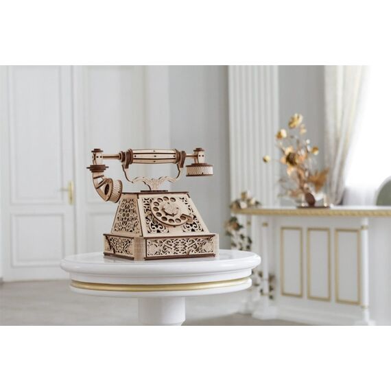 Eco Wood Art Retro Telephone 3D-Puzzle 232 Stück(e) andere, 10 image