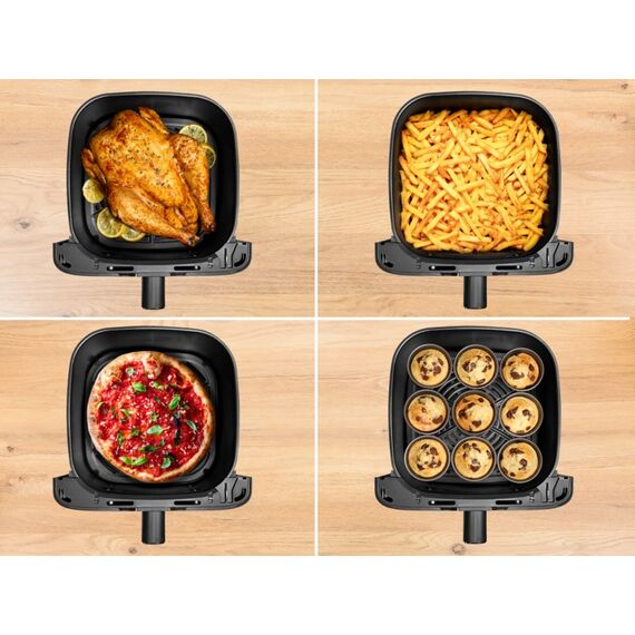 Tefal Easy Fry Mega EY855BE0 Fritteuse Einzelbild 7,5 l Eigenständig 2020 W Heißluftfritteuse Grau, 5 image