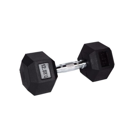 Fitcom Hex Dumbbell Kurzhantel mit festem Gewicht 12,5 kg 1 Stück(e), 3 image