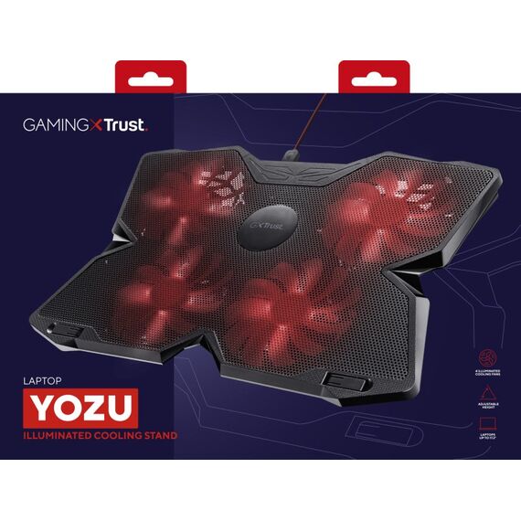 Trust GXT 278 Llaptop-Kühlpad 43,9 cm (17.3") Schwarz, 4 image