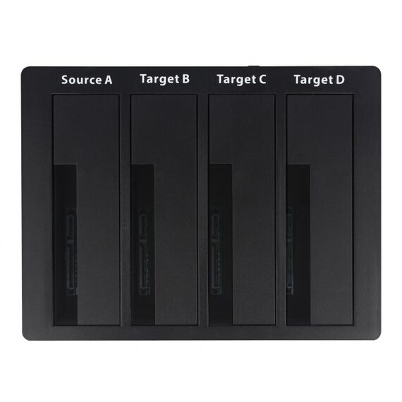 DeLOCK 64063 Speicherlaufwerk-Docking-Station USB 3.2 Gen 1 (3.1 Gen 1) Type-B Schwarz