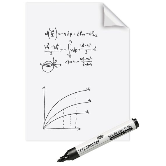 Legamaster Magic-Chart Whiteboard Folie 60x80cm, 6 image