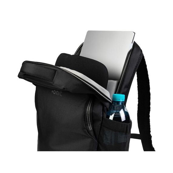 ONIT F00887 Rucksack Schwarz Recyceltes Polyethylenterephthalat (rPET), 3 image