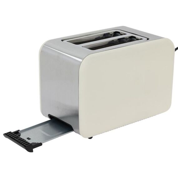 Furber. F01096 Toaster 6 2 Scheibe(n) 850 W Beige, Edelstahl, 6 image