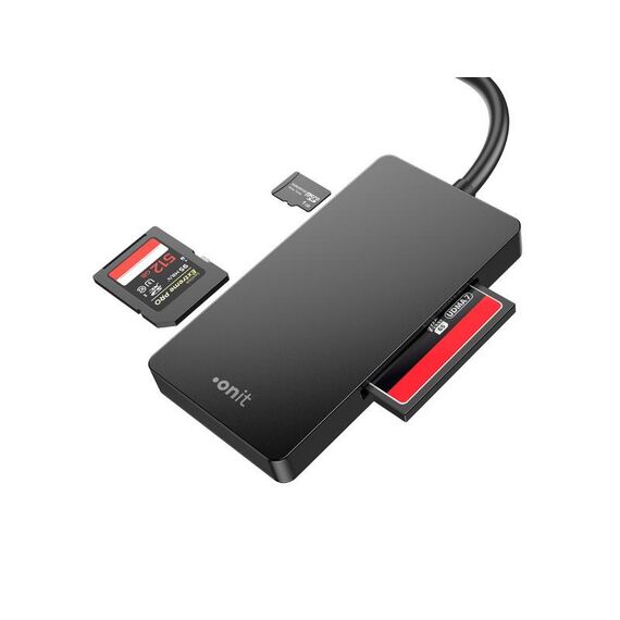 ONIT F01263 Kartenleser USB 3.2 Gen 1 (3.1 Gen 1) Type-A Schwarz, 5 image