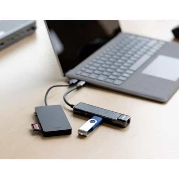 ONIT F01263 Kartenleser USB 3.2 Gen 1 (3.1 Gen 1) Type-A Schwarz, 10 image