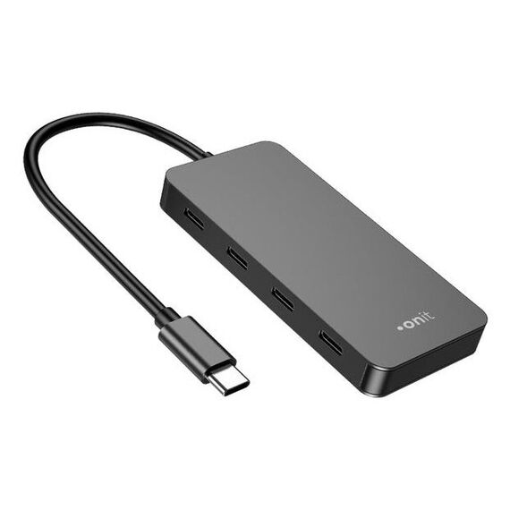 ONIT F01262 Schnittstellen-Hub USB 3.2 Gen 2 (3.1 Gen 2) Type-C 10000 Mbit/s Schwarz, 2 image