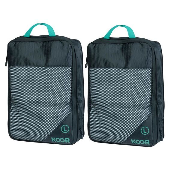 KOOR F01735 Aufbewahrungsbeutel für Kleidung Blau