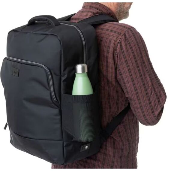 ONIT F02011 Rucksack Schwarz Metall, Polyester, Recyceltes Polyethylenterephthalat (rPET), 8 image