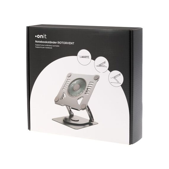 ONIT F02016 laptop-ständer Anthrazit 43,9 cm (17.3"), 11 image